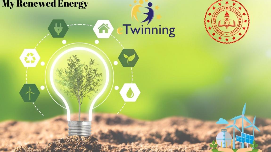 MY REWENED ENERGY ( Yenilenebilir Enerji)  adlı Avrupa ortaklı e Twinning Projesi,  5 yaş / D şubesi Nurgül Bay  ve 5 yaş /G şubesi Sevde GÜLER ÇAKAS rehberliğinde okulumuzda uygulanmaya başlamıştır.